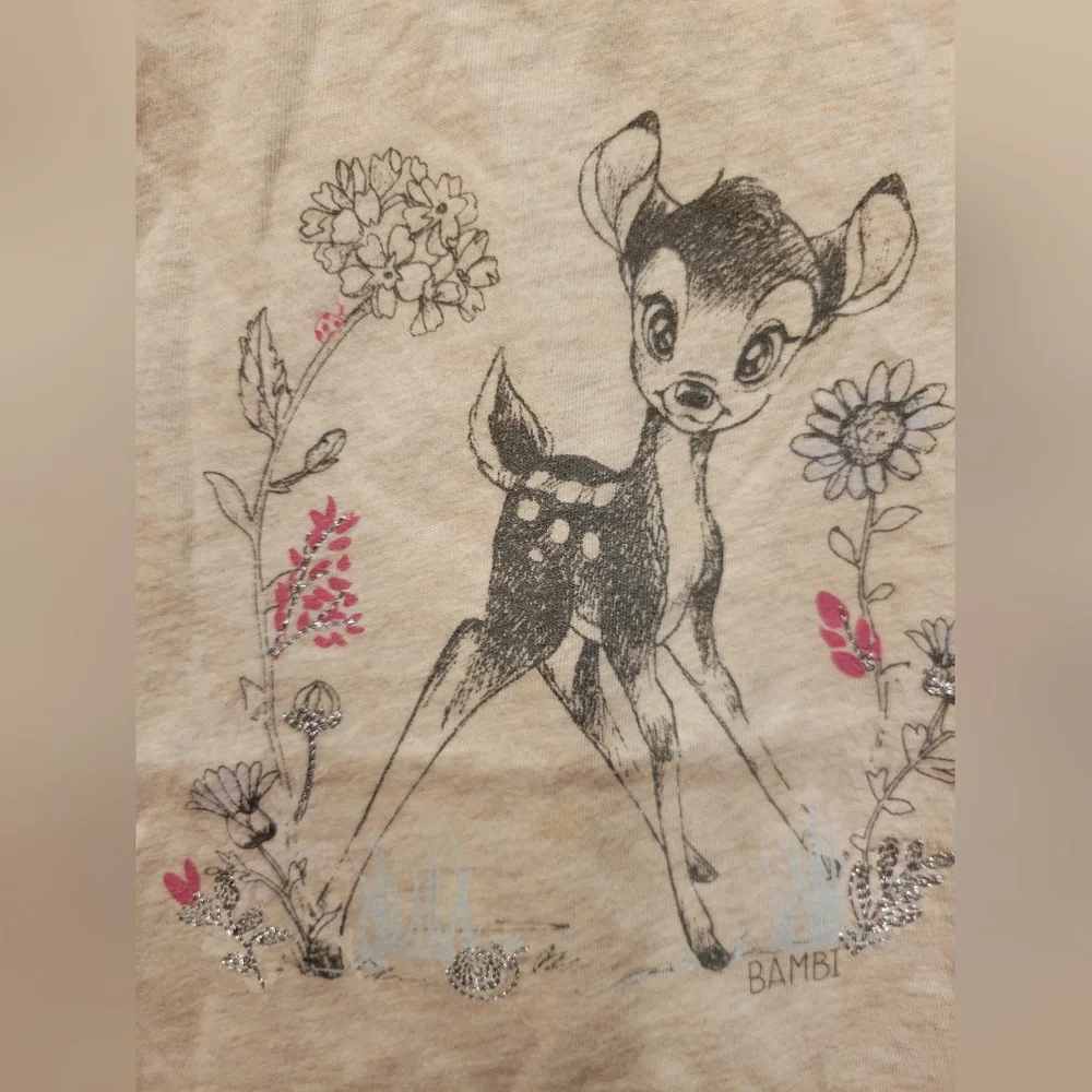 Gap Disney Bambi Short Sleeve T-shirt.  Size 2 Toddler